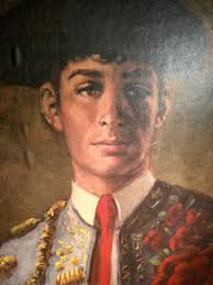 DON JOSE by Barbara Weber 1960 Mid Century Litho Print Signed 24" x 36"