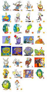 Rocko the wallaby copes with the absurdities in modern life. Rockos Modern Life Stickers Telegram