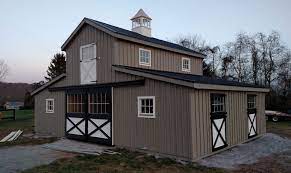 Here are six beautiful red barns with classic style for you to admire. What Horse Barn Style Is Right For Me J N Structures Blog