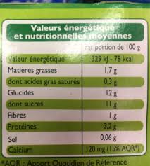 Specialite Au Soja Aux Fruits Leader Price 800g