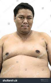 Fat Naked Upper Body Belly Stomach Stock Photo 289702622 | Shutterstock
