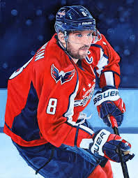 Alex ovechkin and his wife anastasia welcome their second child, ilya. The N H L Needed 100 Portraits So Tony Harris Got To Work The New York Times