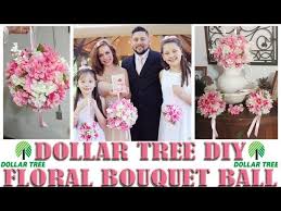 Loyome wedding bridal bouquet, wedding bride bouquet, wedding holding bouquet with artificial roses lace long ribbon, perfect for aonewoe wedding bouquet for bride realistic silk artificial flowers handmade vintage bouquet for beach wedding ceremony(1pcs). Dollar Tree Diy How To Make A Floral Bouquet Ball