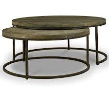 Ryan reclaimed wood round coffee table 48 zin home. Paddington Nesting Coffee Tables Salty Home