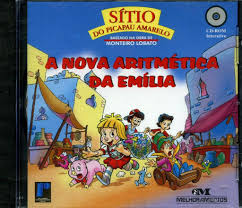 Capa em tecido para a coleção de livros do sítio do pica pau amarelo (box), com aplique da emília em feltro. Video Game Sitio Do Picapau Amarelo A Nova Aritmetica Da Emilia Google Arts Culture