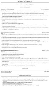 We did not find results for: Technician Senior Technician Resume Sample Mintresume