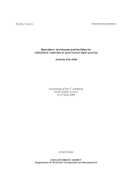 Terdapat 30 penyuplai tes di bank, sebagian besar berlokasi di east asia. Https Www Oecd Nea Org Science Docs Pubs Documents Actinidexas2008 Pdf