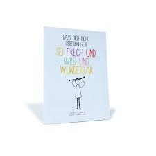 Spruch Postkarte Pippi Langstrumpf Stay Inspired