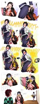 Rule34 - If it exists, there is porn of it  lazei, kamado nezuko, kamado  tanjirou, kochou shinobu  6211062