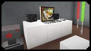 Minecraft How To Make A Gaming Setup Minecraft Minecraft Tutorial How To Make A Christmas Tree