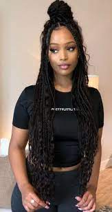 That's why in this post, i will be breaking down what bohemian box braids are, what type of hair you'll need, how to get the hairstyle and 10 different hairstyles you can choose from. Curly Hair For Bohemian Box Braids Novocom Top