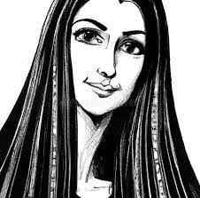 Lisa Portrait Stock Illustrations