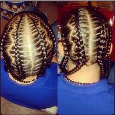 4 Zig Zag Braids Braids For Kids Braids Zig Zag Braid