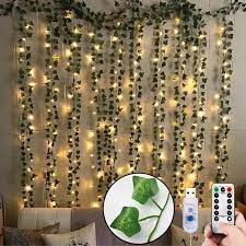 Tuscom artificial fake hanging vine. 12pcs Artificial Plants Led Ivy Garland Fake Leaf Vines Room Decor Hanging For Home Wedding Living Room Decoration Ivy Garland Artificial Plants Aliexpress