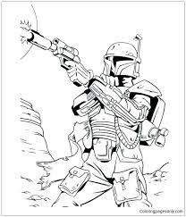 Clone trooper star wars coloring pages. Clone Trooper Bounty Hunter Star Wars Coloring Pages Cartoons Coloring Pages Coloring Pages For Kids And Adults