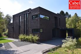 Reprasentative 6 Zi Neubau Rotklinker Villa Im Bauhausstil Auf Grossem Grundstuck Zu Mieten Www Cabel Immobilien De Immobil Haus Grundriss Bauhausstil Haus