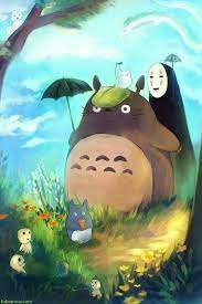 Mi vecino Totoro | Ghibli art, Ghibli artwork, Studio ghibli art