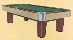 Brunswick billiards black wolf pro 9' pool table. Table 1950