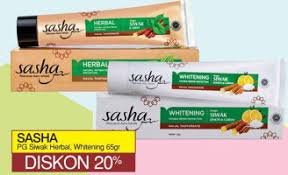 Promo Harga Sasha Pasta Gigi Terbaru Minggu Ini Hemat Id