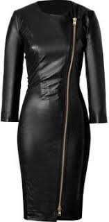 By Malene Birger Black Leather Mallisia Dress Shopstyle Fashion Leather Dresses Leather Dress