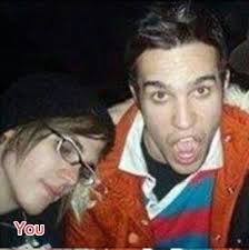 Mikey and Pete Wentz