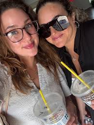 So thankful for Saturday and having such a great friend Enola Gilley 🤍☀️  Thanks for spilling the tea with me! 🫖