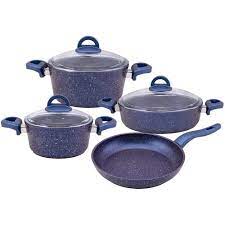 Özellikler emsan helis arya 7 parça granit tencere seti rosegold. Emsan Premium Granit 7 Parca Tencere Seti Blue Pearl Yonavm