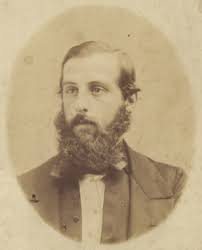 Image of Captain Richard Rowe, 19th century (sepia photograph) by Lewis,  Abel (1839-1914)