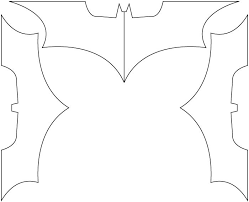 More cartoon characters coloring pages. Batarang Template Google Search Coloring Pages Free Coloring Pages Coloring Pages For Kids
