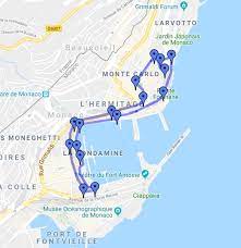 2:00pm bst, 3:00pm local time. Circuit De Monaco Google My Maps