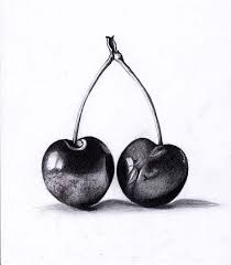 Today S Work A Couple Cherries By Https Www Deviantart Com Halasaar01 On Deviantart Fruits Drawing Pencil Shading Techniques Art
