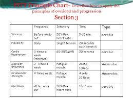 fitness project criteria this sheet will guide your work on