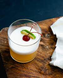 Tequila Sour Recipe Tequila Sour Recipe Tart Drinks Sour Cocktail