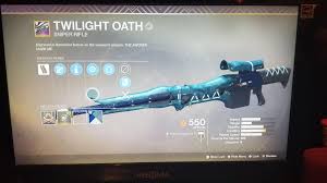 God Roll Twilight Oath From Dreaming City Comes With Box Breathing And Snapshot Sights Destiny2