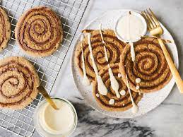 Prepare 1.5 tbs of unsalted butter. Cinnamon Roll Pancakes Healthy Icing Vegan Gf From My Bowl