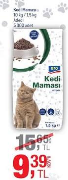 Aro Kedi Mamasi 1 5 Kg Indirimde Market