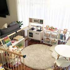 30 Best Playroom Ideas For Small And Large Spaces Toy Room Decor Living Room Playroom Baby Playroom