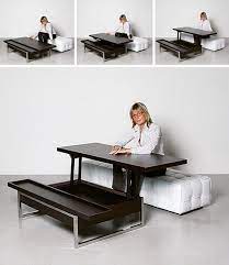 Leave at least a foot of space between the rugs if possible. 50 Amazing Convertible Coffee Table To Dining Table Visualhunt