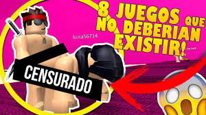 8 Nuevos Juegos Que No Deberian De Existir En Roblox Y Que No Conocias Youtube