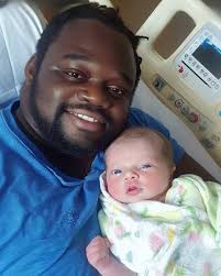 Husband shocked by baby's appearance