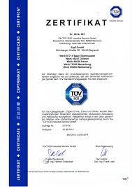 Neue werkshalle wurde am 12. Tuv Siegel Fur Garagenqualitat Und Qualitatsmanagement Zapf Gmbh Pressemitteilung Pressebox