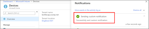 Send Custom Notifications To Users With Microsoft Intune Microsoft Intune Microsoft Docs