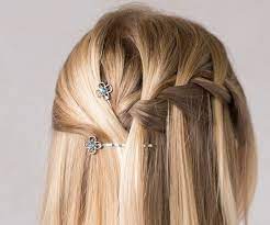 Secure A Side Braid With Bobby Pins Hair Lengths Hair Beauty Long Hair Styles