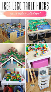 Genius Ikea Lego Table Hacks You Kids Will Go Crazy Over Lego Table Diy Lego Table Lego For Kids