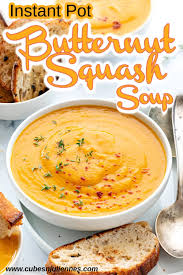 Instant Pot Butternut Squash Soup Recipe Video Cubes N Juliennes Recipe In 2020 Vegan Instant Pot Recipes Instant Pot Recipes Vegetarian Instant Pot Soup Recipes