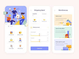 Mobile App Mail Service In 2020 App Design Mobile App Interface Design