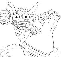 These coloring pages based on the hugely popular video game series skylanders: Skylanders Giants Tree Rex From Skylanders Coloring Pages Cartoons Coloring Pages Coloring Pages For Kids And Adults