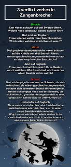 Englische Zungenbrecher Fur Fortgeschrittene Fun Bild Bild Englische Fortgeschrittene Fun Fur Zungenbrecher Zungenbrecher Spruche Lustige Spruche