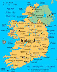 Ireland Re Calibrated To The New Earth Resonances In December 2014 Ireland Map Ireland Travel Ireland