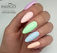 Kolekcja Hybryd By Natalia Siwiec Nails Nail Pastel Indigo